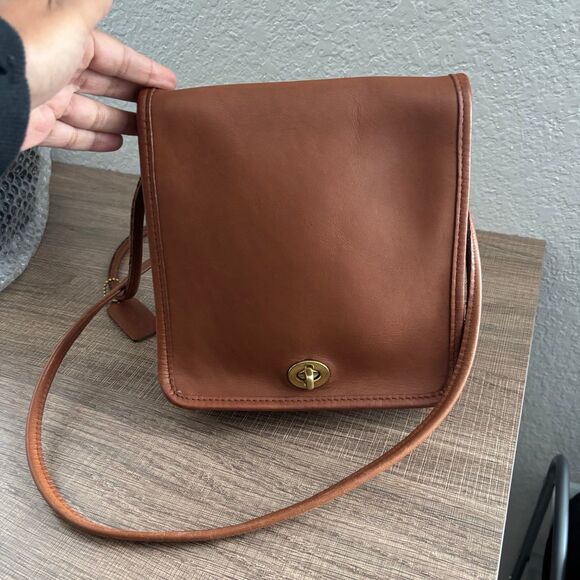 Vintage Coach Compact Pouch Crossbody #9620 - Picture 1 of 9